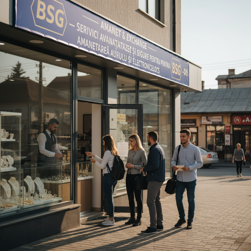 BSG Amanet & Exchange – Soluții sigure și convenabile pentru amanetarea aurului și gadgeturilor electronice