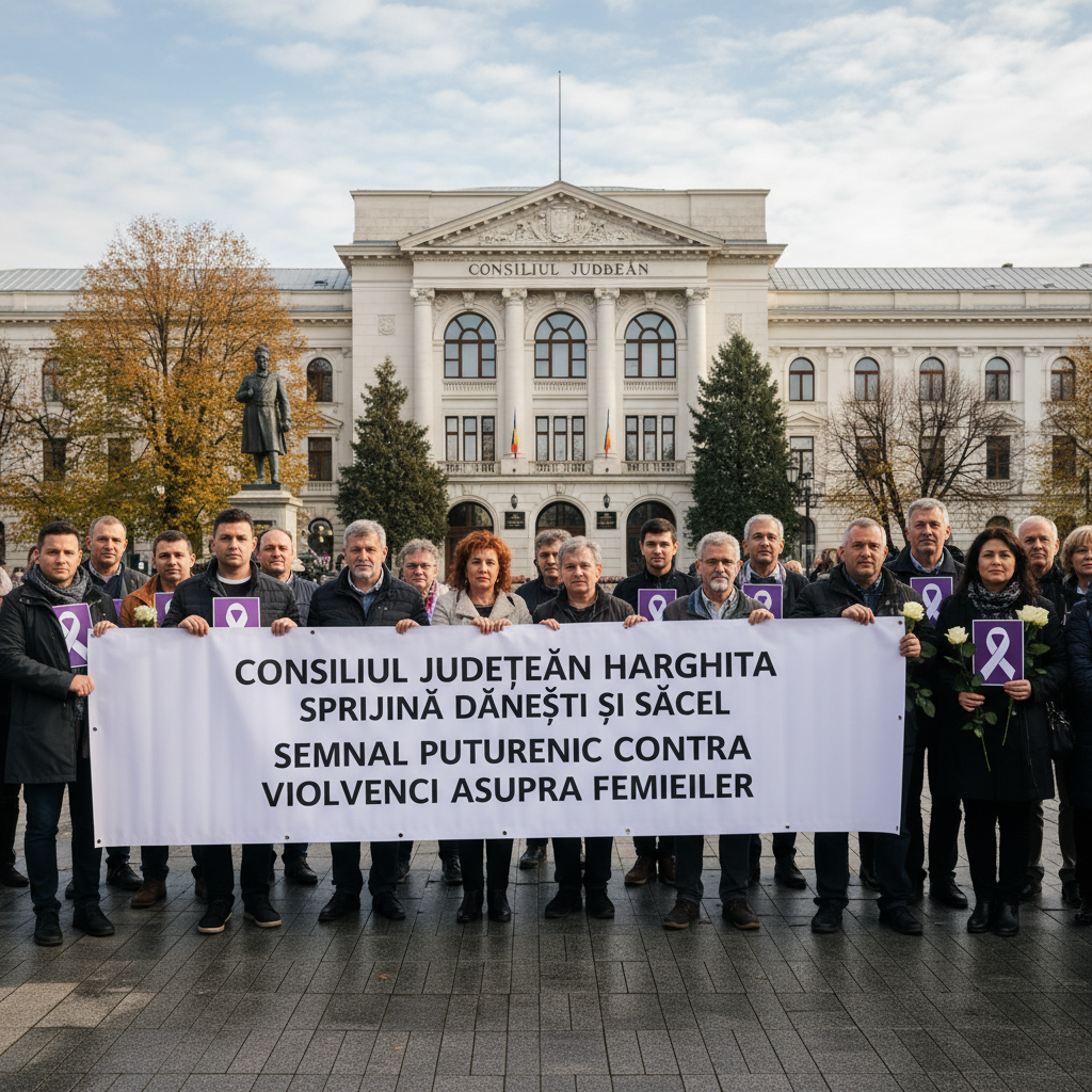 Consiliul Județean Harghita susține comunitățile Dănești și Săcel în lupta împotriva violenței asupra femeilor
