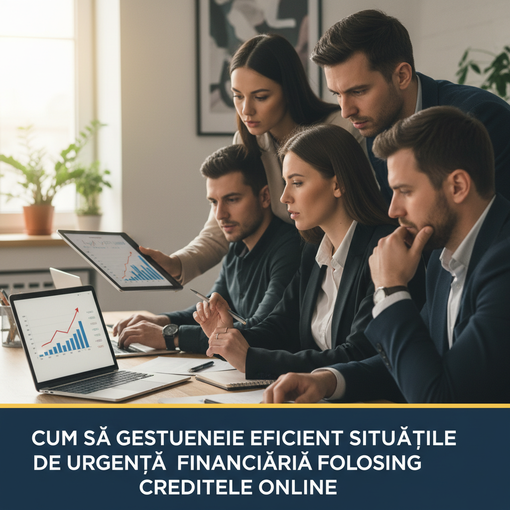 Gestionarea Eficientă a Urgențelor Financiare cu Credite Online