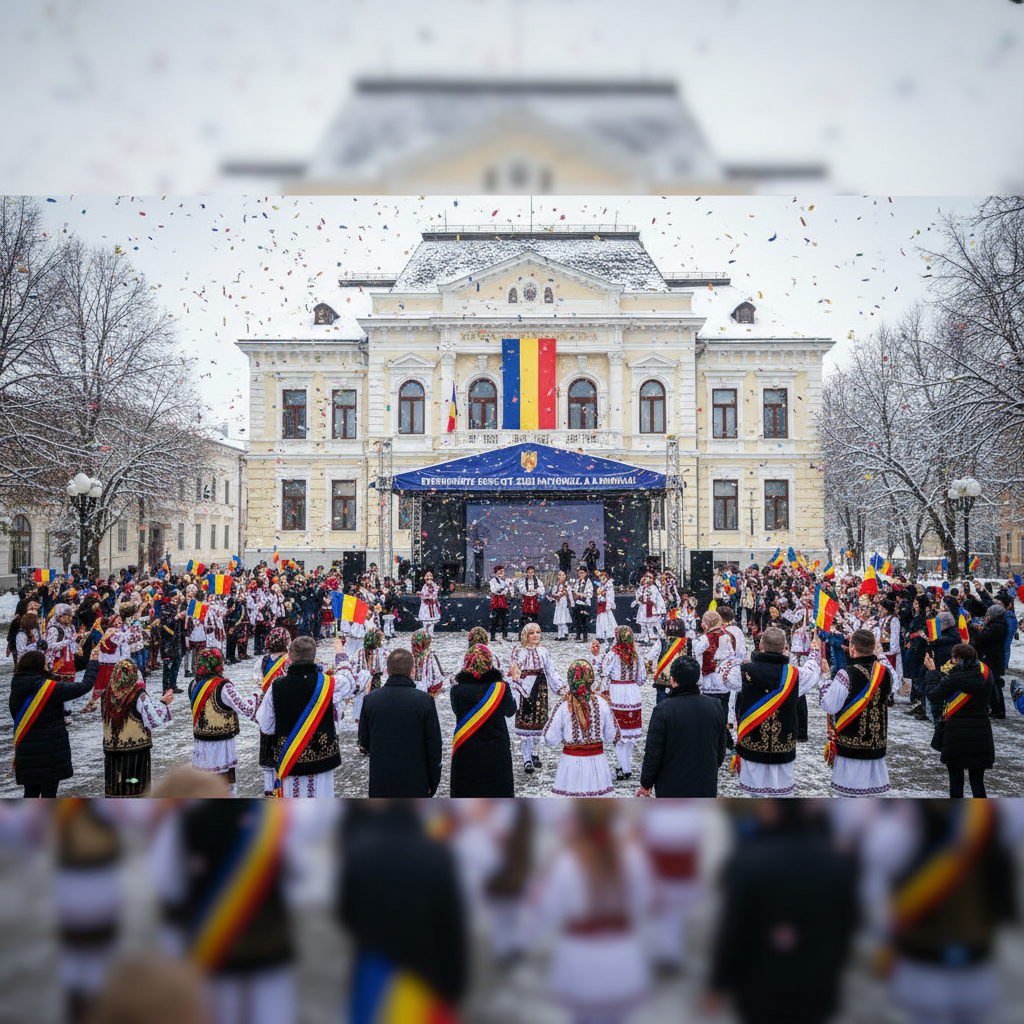 Manifestări de Ziua Națională a României în localități din județul Harghita
