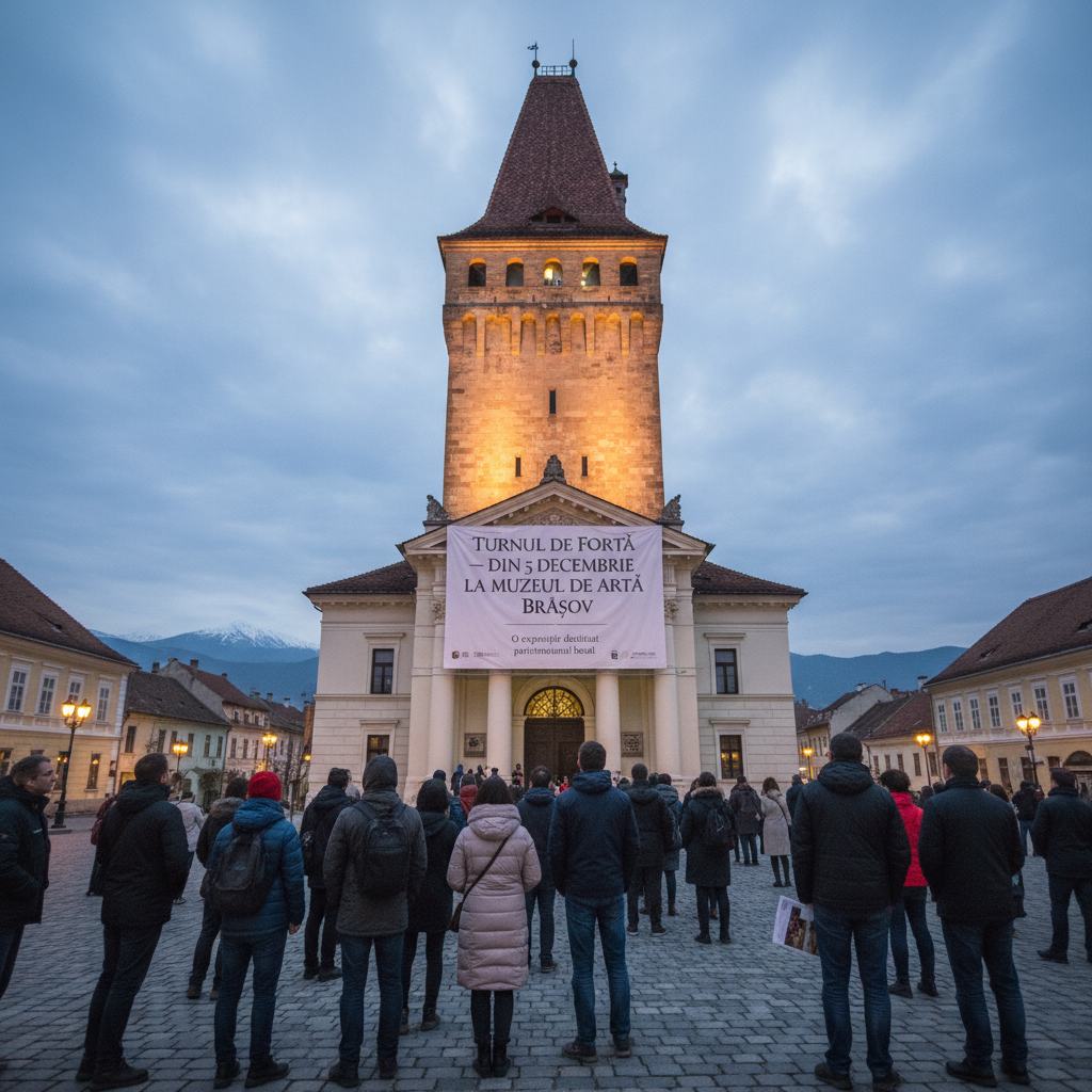 Tower of Strength – Expoziție deschisă din 5 decembrie la Muzeul de Artă Brașov